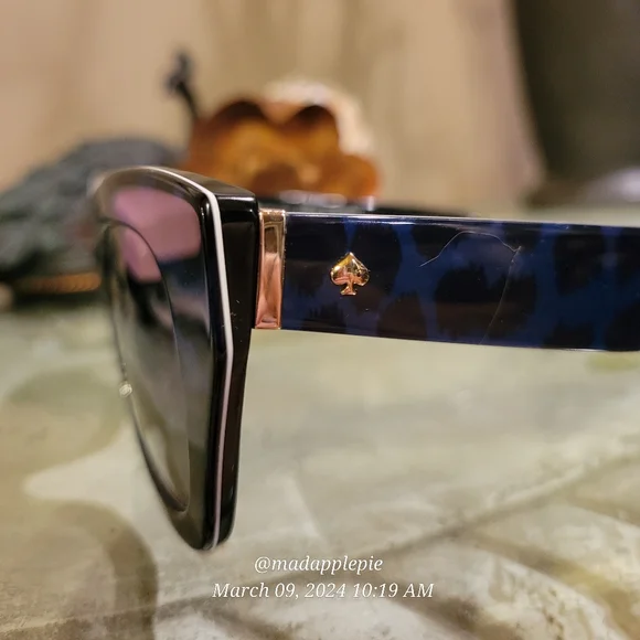 Kate Spade Jalena Cat Eye Leopard Print Sunglasses Designer Celebrity Summer #56 Kate Spade Jalena Cat Eye Leopard Print Sunglasses Designer  main image 3